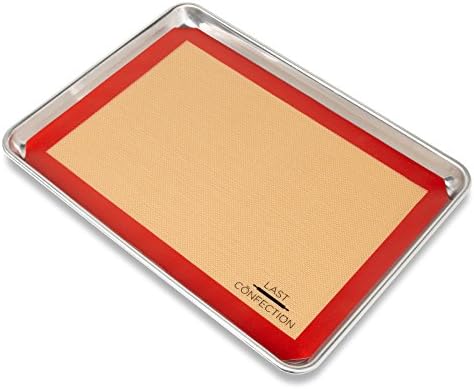 Last Confection Silicone Baking Mat Set of 2, Half Sheet