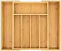 VaeFae Bamboo Drawer Organizer, Medium, Natural