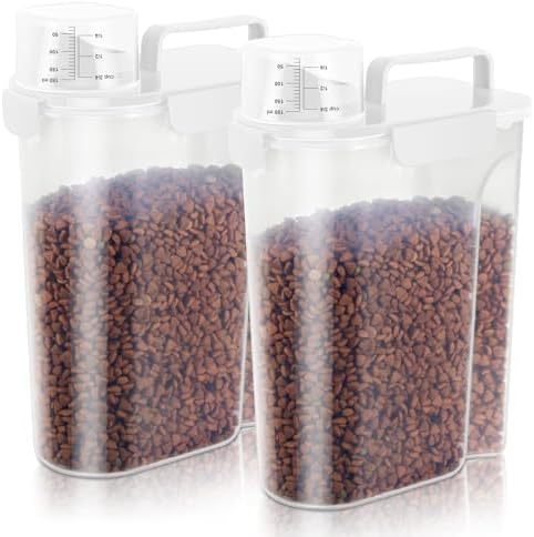 LEAWALK 5Lbs Airtight Cat Dog Food Storage Container - Image 8