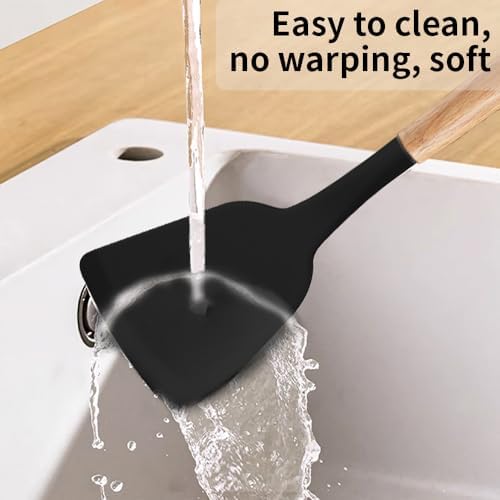 Silicone Cooking Utensils Set, 12Pcs Large Heat Resistant Kitchen