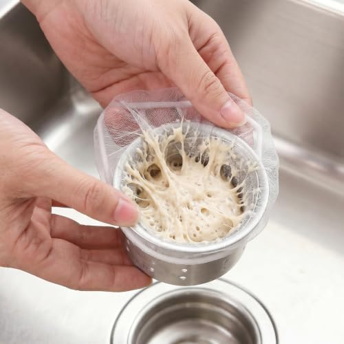 Mesh Sink Drain Cover, Sourdough Mesh Drain Covers, 400 Pack