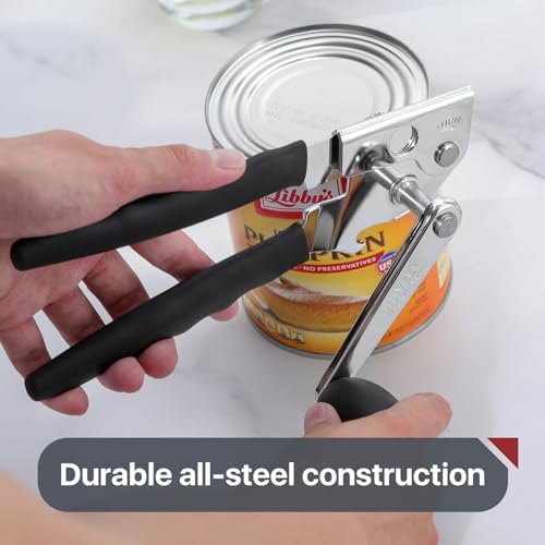 UHIYEE Commercial Can Opener Heavy Duty, Hand Crank for Large Cans
