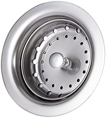 Uni-Green Kitchen Sink Drain Kit, 3-1/2 Inch, Stainless Steel