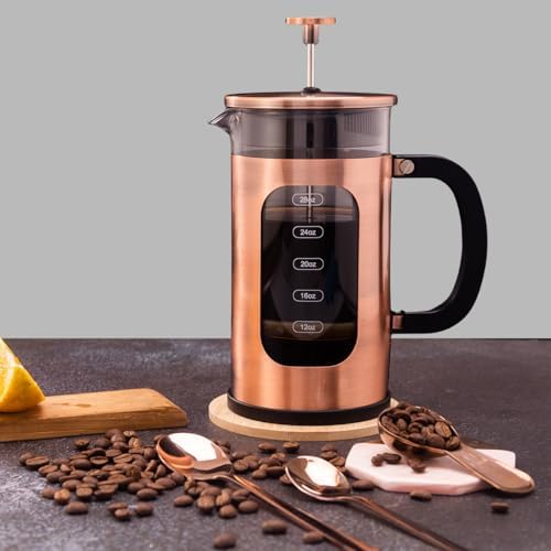 French Press Coffee Maker, 34 oz