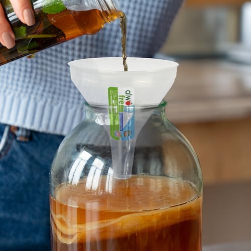 Small Funnel - Natural - Clear - Food Storage, Portion Control