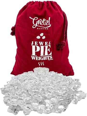 Jewel Glass Pie Weights, Borosilicate Glass, 2.5 lb
