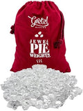 Jewel Glass Pie Weights, Borosilicate Glass, 2.5 lb