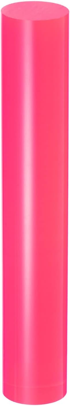 HARFINGTON Acrylic Clay Roller 6 Inch x 1 Inch Solid Non-Stick Plastic Round by HARFINGTON
