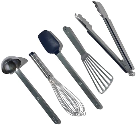 Made In Cookware Stainless Steel Kitchen Utensil Set, 5-Piece