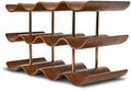 Countertop Wine Rack - 12 Bottle Freestanding Wine Bottle Holder Stand