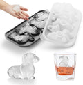 Nax Caki 3D Dachshund Dog Ice Cube Mold Fun Shapes, Dachshund Gifts