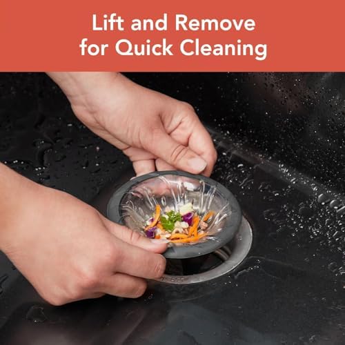 Spectrum Cora Kitchen Sink Drain Strainer Pack of 2 for Food Debris