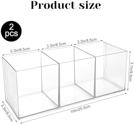 Rainmae Large Plastic Cutlery Storage Organizer