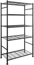 Sakugi 5-Tier Storage Shelves, Black