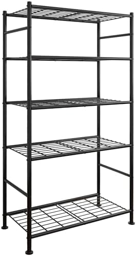 Sakugi 5-Tier Storage Shelves, Black