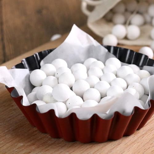 Reusable Ceramic Baking Beans 800g Bottle for Blind Pie Crusts