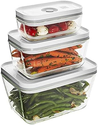 Zwilling Fresh & Save 3-Pc Glass Food Storage Container Set