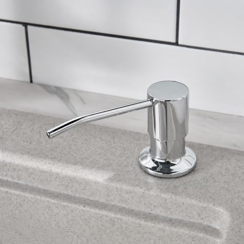 Wardock Kitchen Sink Soap Dispenser, Chrome