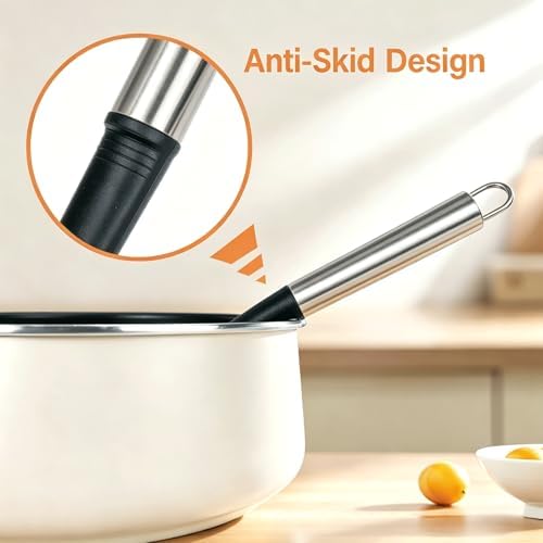 Large Silicone Cooking Utensils Set, 10Pcs Nonstick Kitchen Utensil