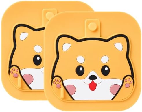 2Pack Square Shower Drain Hair Catcher for Bathtub and Shower