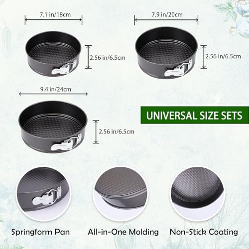 Springform Pan, Nonstick Cake Pan, Round cheesecake pan with