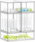 SpaceAid Baby Bottle Storage Organizer, 5 Pack, 15.4"H