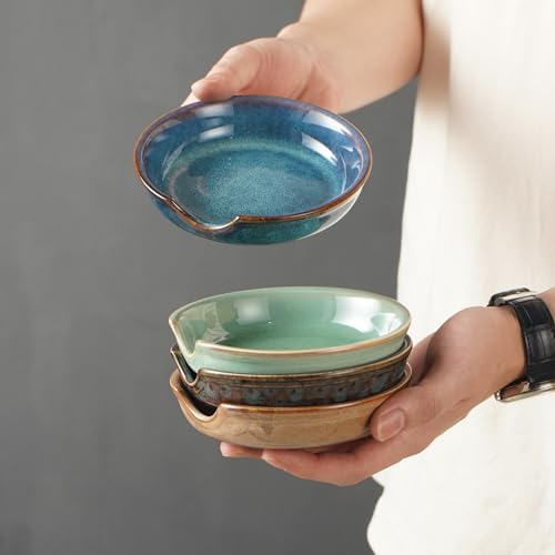 Ceramic Spoon Rest for Stove Top, Utensil Rest for Kitchen Counter