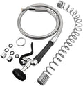 HWM Commercial Sink Sprayer Replacement Kit, 45” Stainless Steel Hose