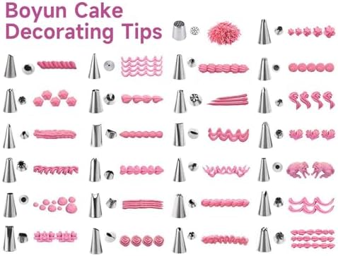 Dessert Decorating Syringe Set, cake decorating kit, frosting