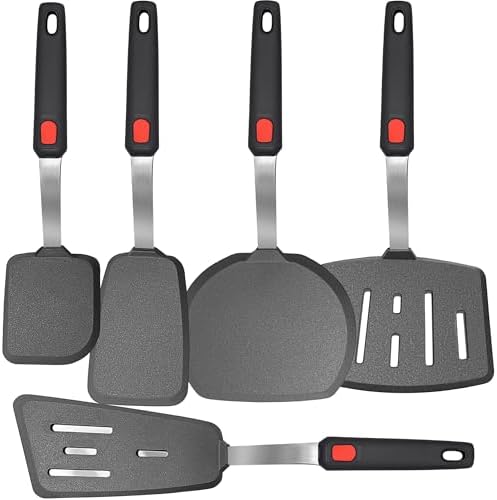 Mixed 5 Piece Silicone Spatula Set