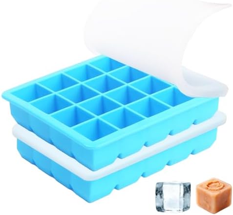 2 Pack Silicone Freezer Molds - Silicone Food Freezer for Storing