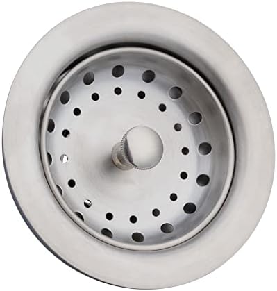 Artiwell 2-Pack Kitchen Sink Basket Strainer and Stopper, 3-1/2”
