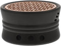 Ceramic Teapot Warmer with Candle Stand, Japanese Retro Black