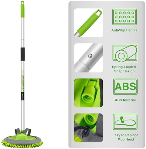 anngrowy 62” Microfiber Car Wash Brush Kit