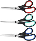 iBayam 8.5" Heavy Duty Scissors All Purpose for Office School Crafts