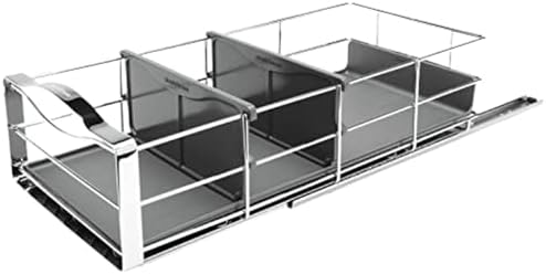 simplehuman 9-Inch Pull-Out Cabinet Organizer, Under Cabinet Sliding