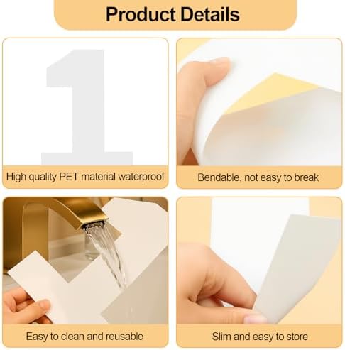 12 Inch Number Cake Mold Baking Forms Moulds,9 Pieces 0-8 Cake Number
