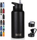 HASLE OUTFITTERS 32 oz Insulated Water Bottle Stainless Steel Double