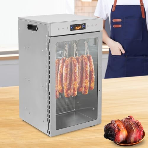 Food Dehydrator, 24.5-Quart Stainless Steel Biltong Box