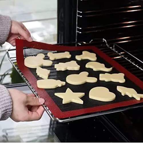 Perforated Silicone Baking Mat Set, 30x40cm Non-Stick Oven Liner