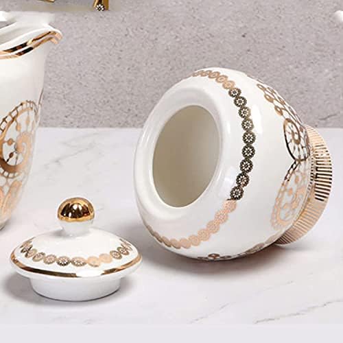 Ceramic Sugar Bowl, Creamer Jug Sugar Jar, Ceramic Creamer and Sugar