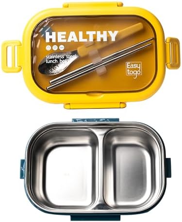 Easy Togo 28oz Stainless Steel Bento Lunch Box – Small Leakproof