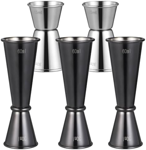 Measuring Jigger 304 Stainless Steel Double Cocktail Shot Measure Cup