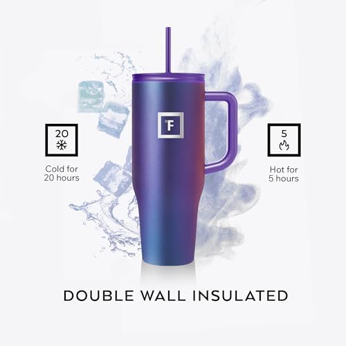 IRON °FLASK 40 oz Co-Pilot Insulated Travel Mug