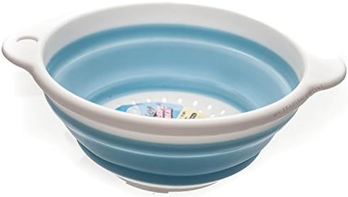 Compact Silicone Collapsible Colander/Strainer Colander, 11⁄2-Quart