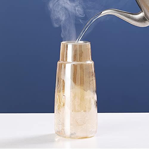 Yalucky Bedside Water Carafe Set with Tumbler, Bedside Carafe and