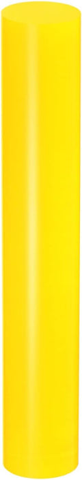 HARFINGTON Acrylic Clay Roller 6 Inch x 1 Inch Solid Non-Stick Plastic Round by HARFINGTON