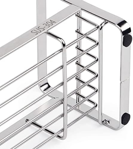 HULISEN Kitchen Sponge Holder, 304 Stainless Steel, Silver