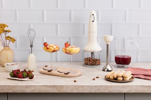SMEG HBF03 Hand Blender & Food Processor Bundle