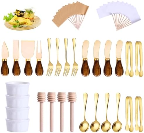 Charcuterie Boards Accessories(29 PCS) Cheese Spreaders for